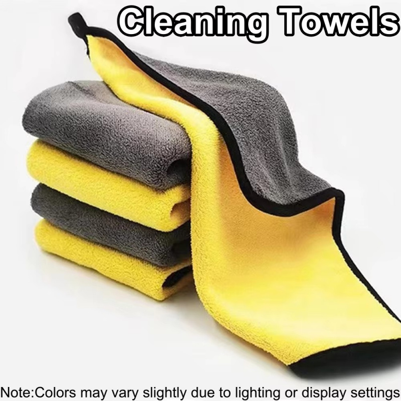 Microfiber Towel Detailing - 1/2/3/5/10 шт., чистящее полотенце из микрофибры,
