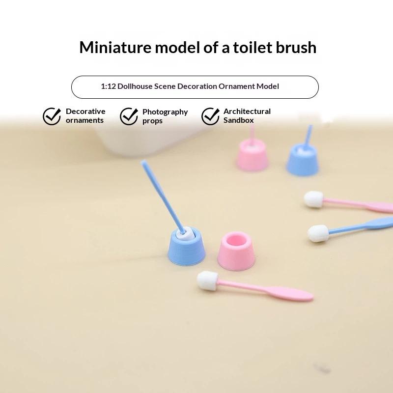Detailing Brush Set - Набор миниатюрных имитационных щеток для унитаза