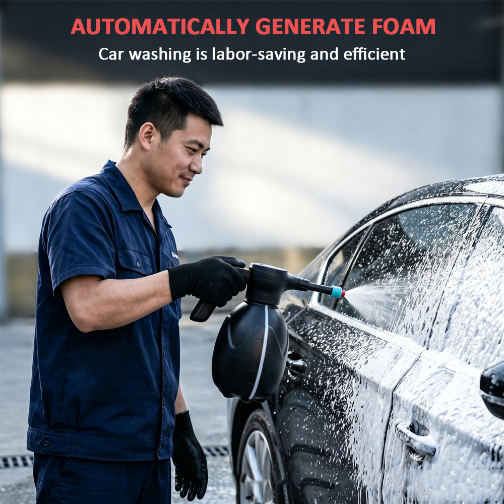 Foam Cannon Car Wash - Электрический распылитель пены большой емкости 2