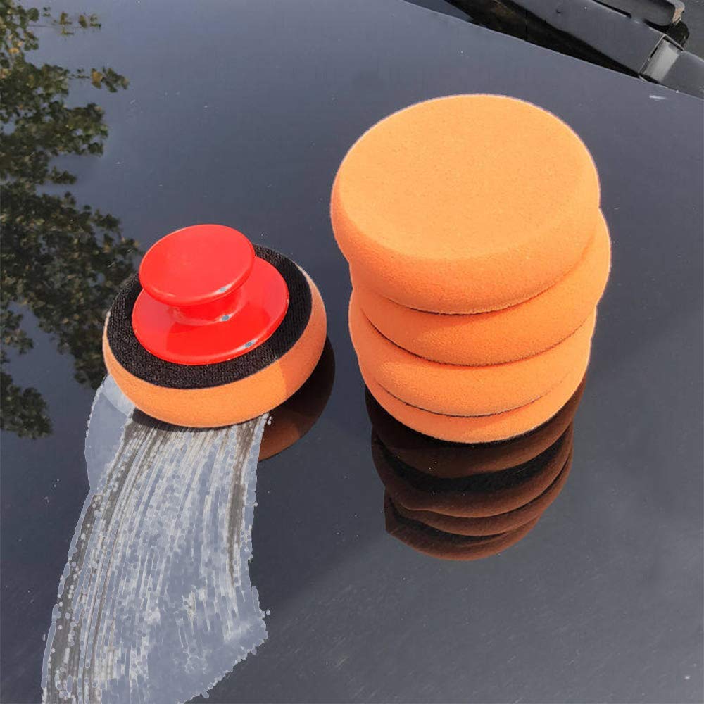 Wax Applicator Pad - Набор из 6 мягких губчатых аппликаторов