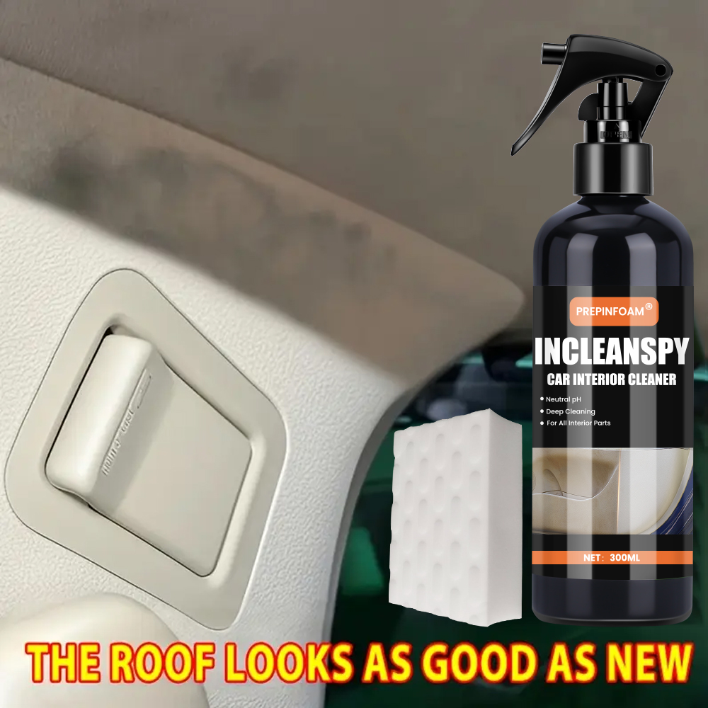 Leather Cleaner Interior - Автомобильный пенный очиститель для удаления пятен