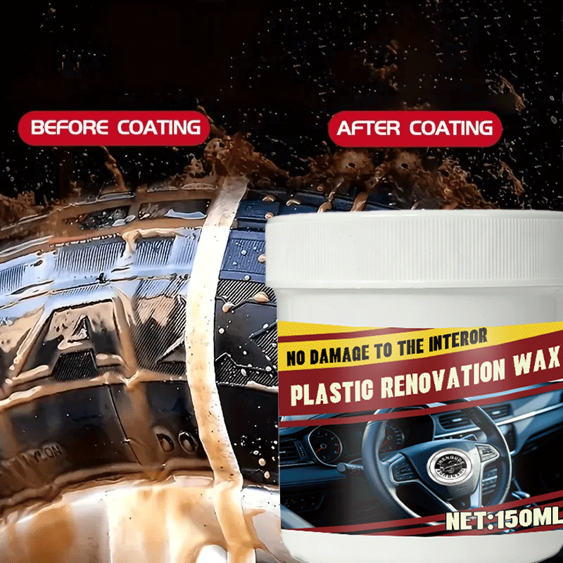 Trim Restorer Plastic - Восстанавливающий воск-крем для пластика 150 г: