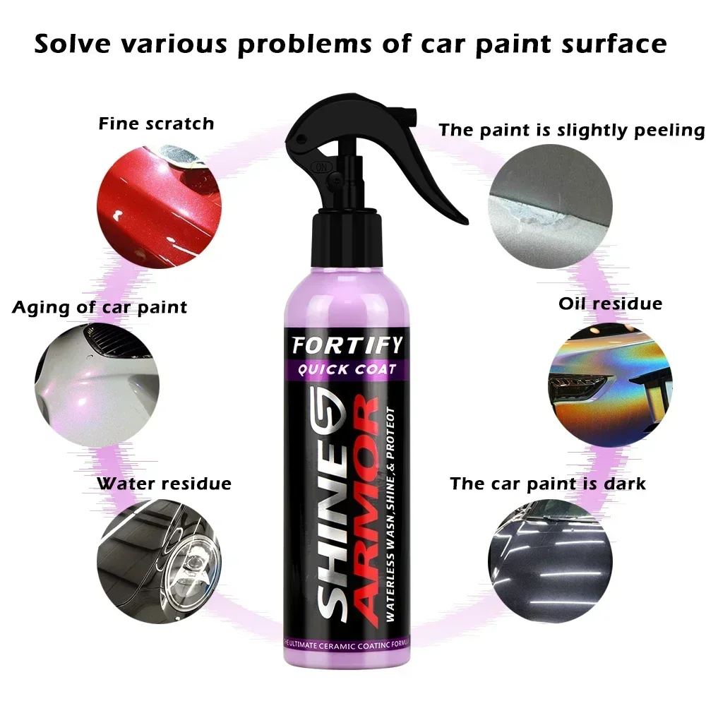 SHINE ARMOR Fortify Quick Coat – обзор и цена Car Wax Ceramic Coating
