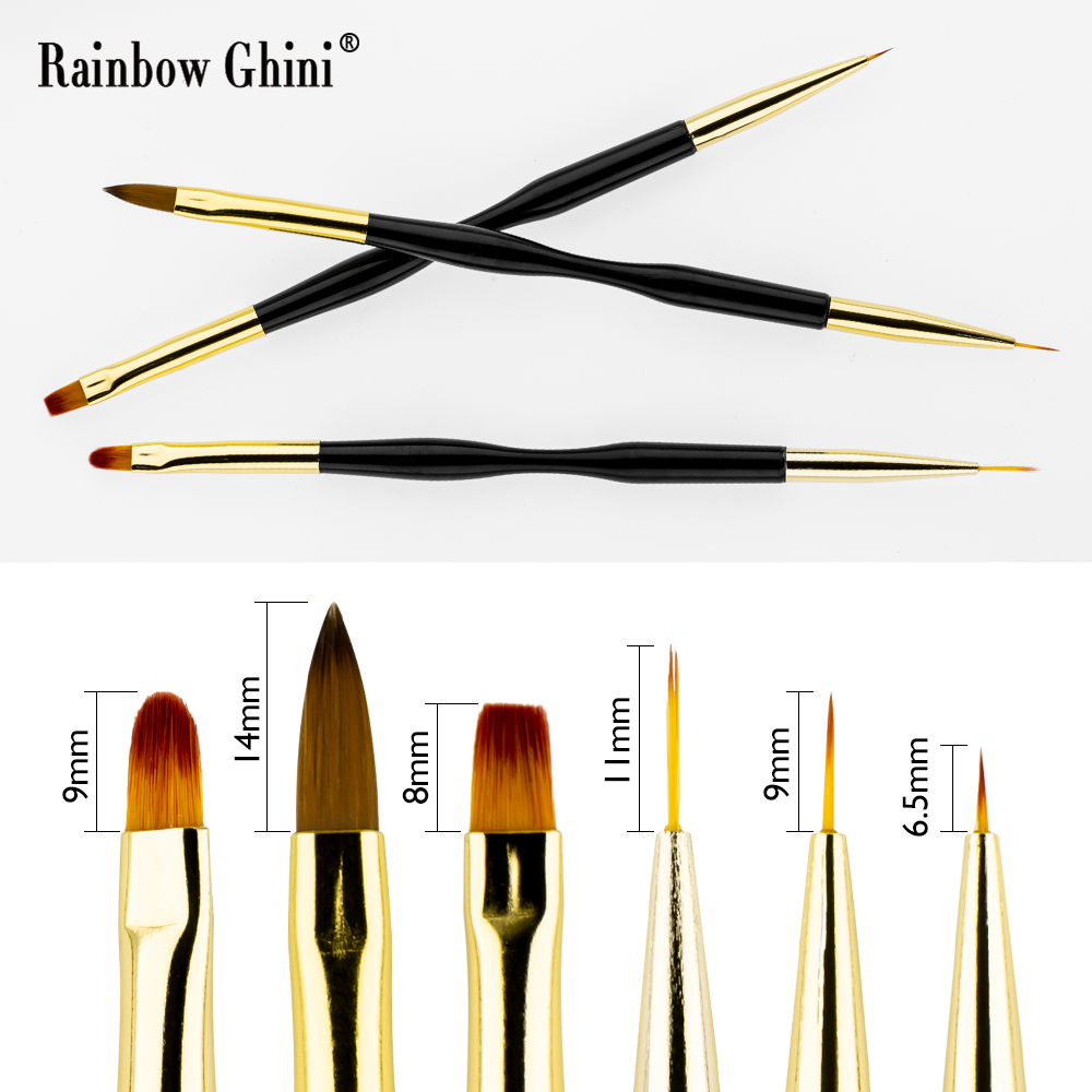 Набор кистей для нейл-арта Rai – обзор и цена Detailing Brush Set