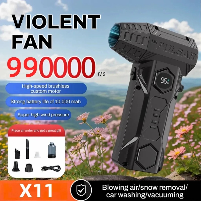 Воздуходувка X11 Супер Мощный  – обзор и цена Dryer Car Blower