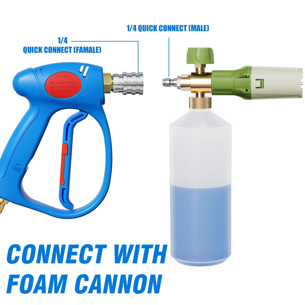 Алюминиевый пенопластовый пист – обзор и цена Pressure Washer Foam Gun