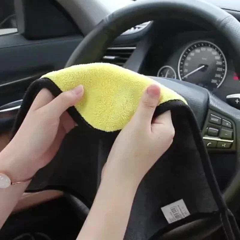 1/5 шт. утолщенное полотенце д – обзор и цена Microfiber Towel Detailing