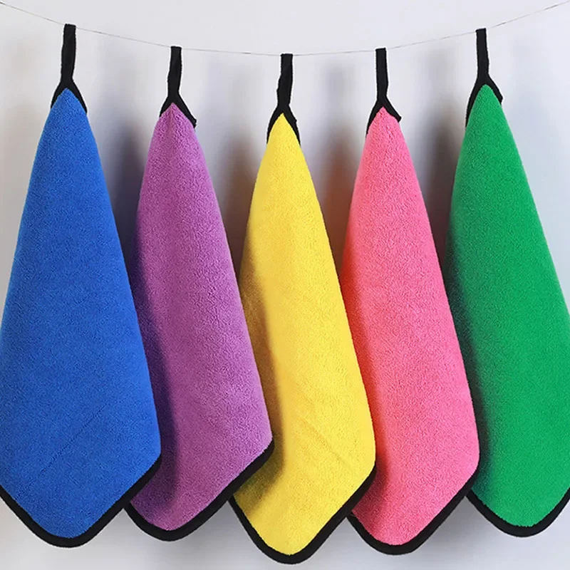 1/5 шт. утолщенное полотенце д – обзор и цена Microfiber Towel Detailing