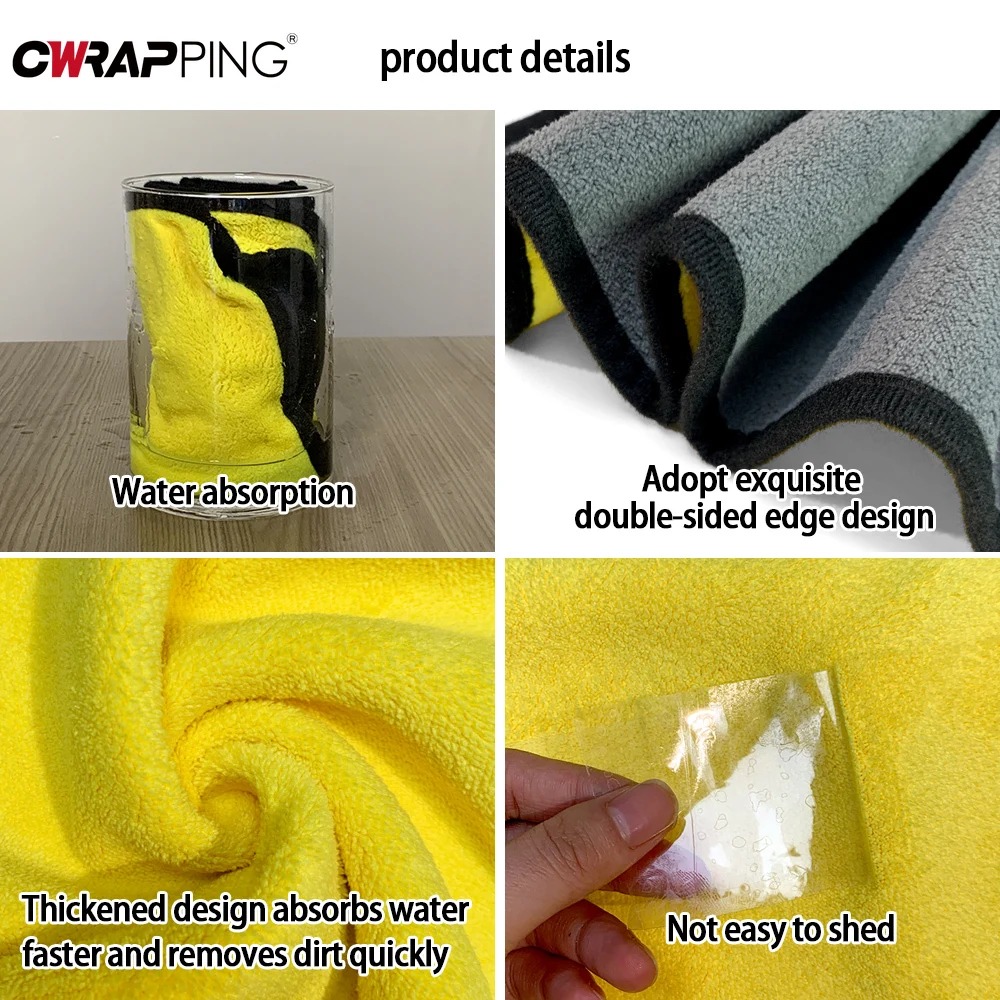 1/2 шт., полотенца из микрофиб – обзор и цена Microfiber Towel Detailing