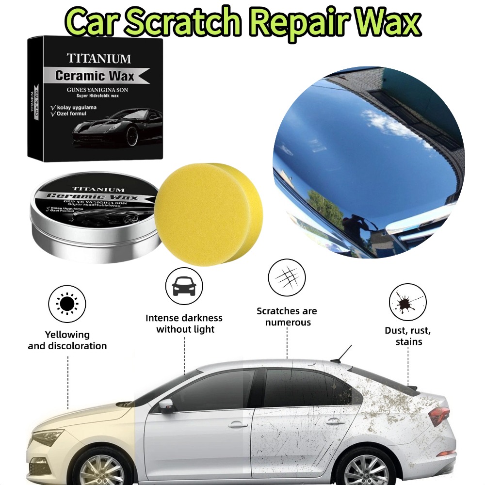 100 г титаново-керамический во – обзор и цена Car Wax Ceramic Coating