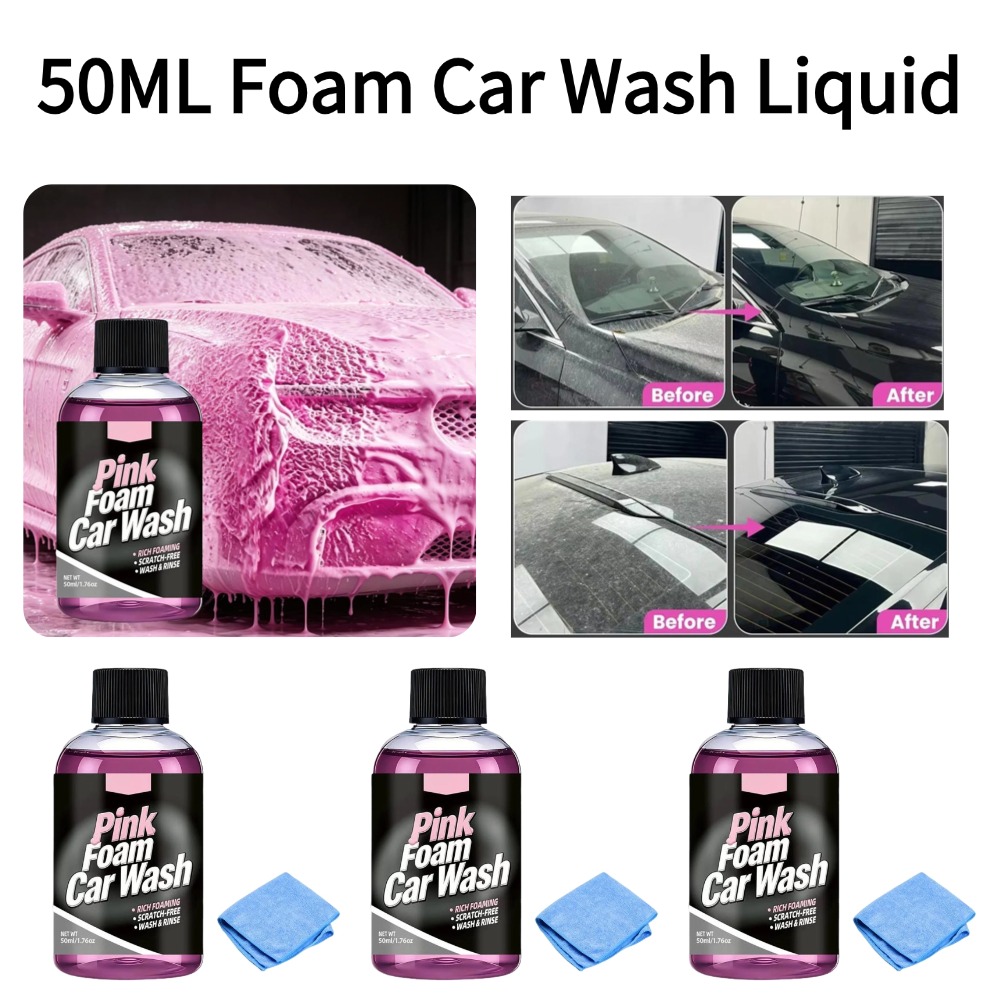 50 мл пенный автошампунь с акт – обзор и цена Microfiber Towel Detailing