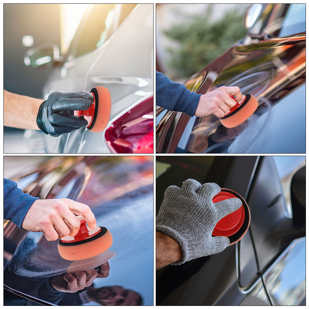 Набор из 4-х губок для нанесен – обзор и цена Wax Applicator Pad