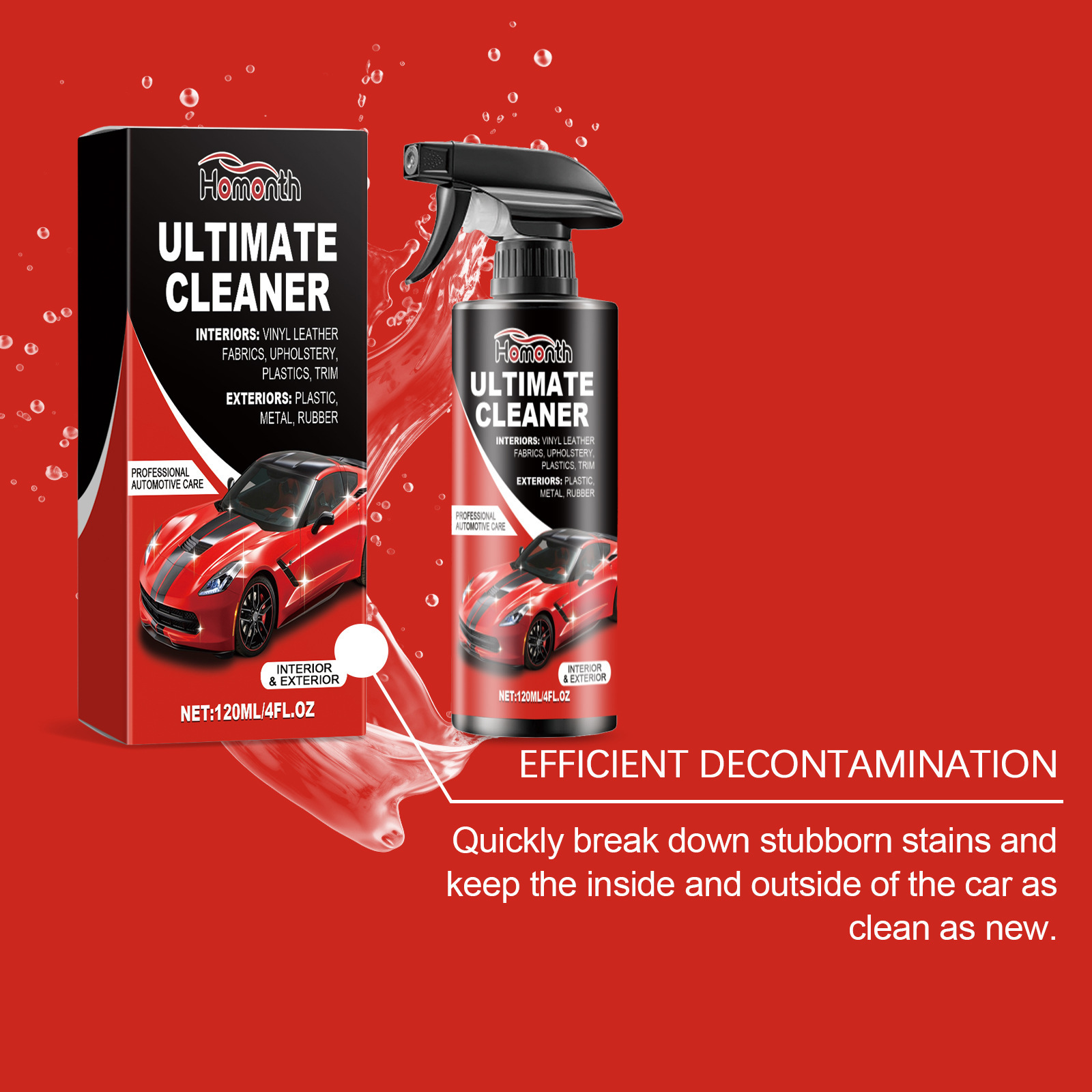 Homonth 120 мл: Очиститель для – обзор и цена Leather Cleaner Interior