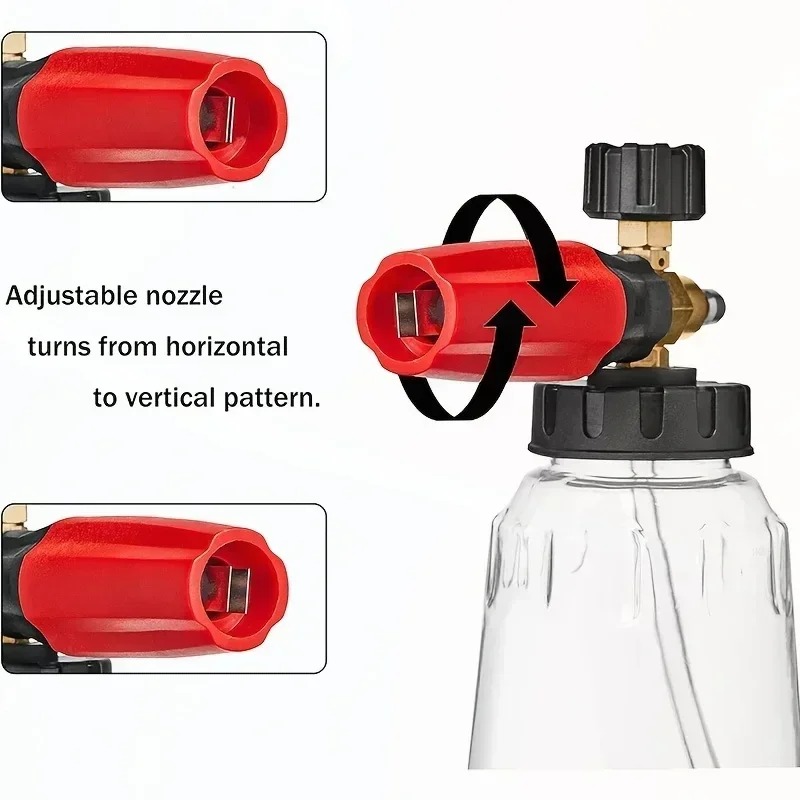Регулируемая пенная насадка вы – обзор и цена Pressure Washer Foam Gun