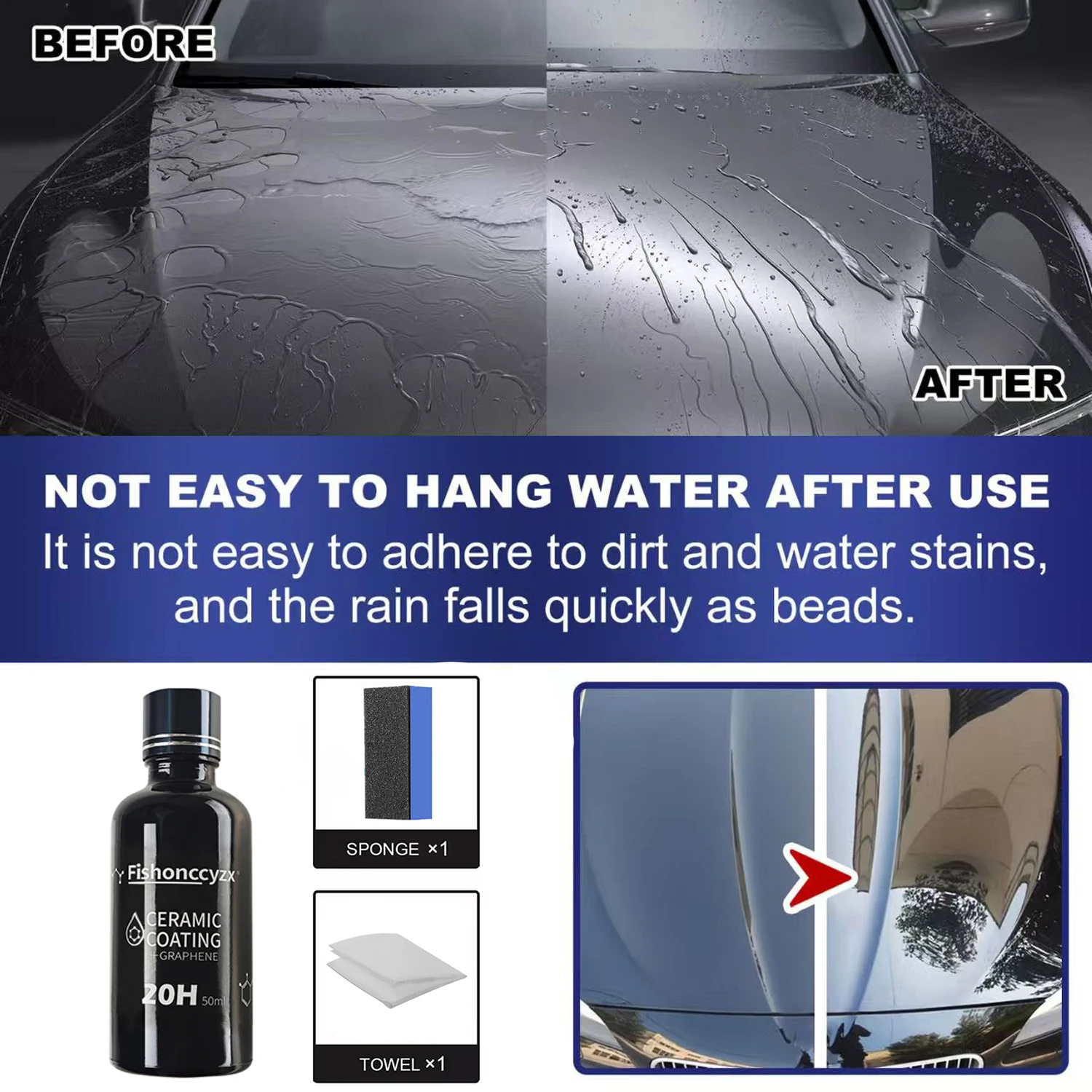 Полировочный воск для автомоби – обзор и цена Car Wax Ceramic Coating