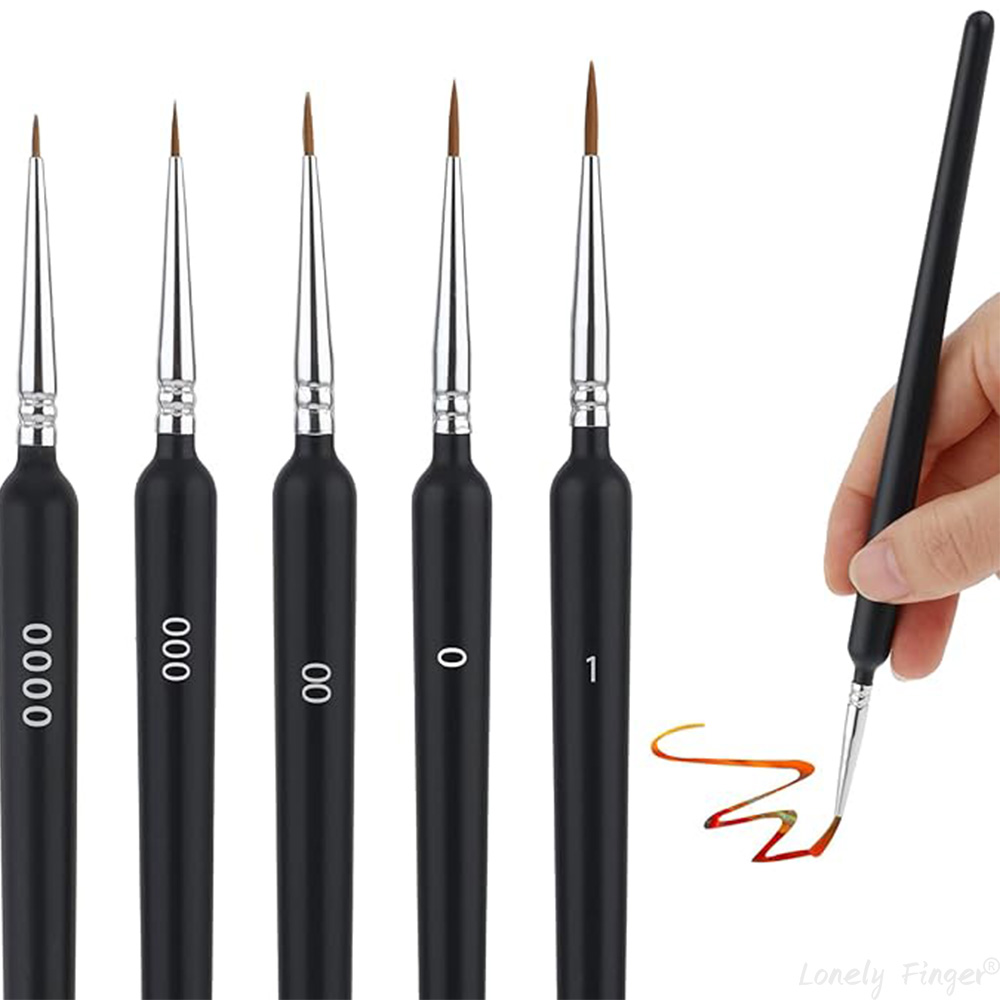 Набор кистей для рисования, 5/ – обзор и цена Detailing Brush Set