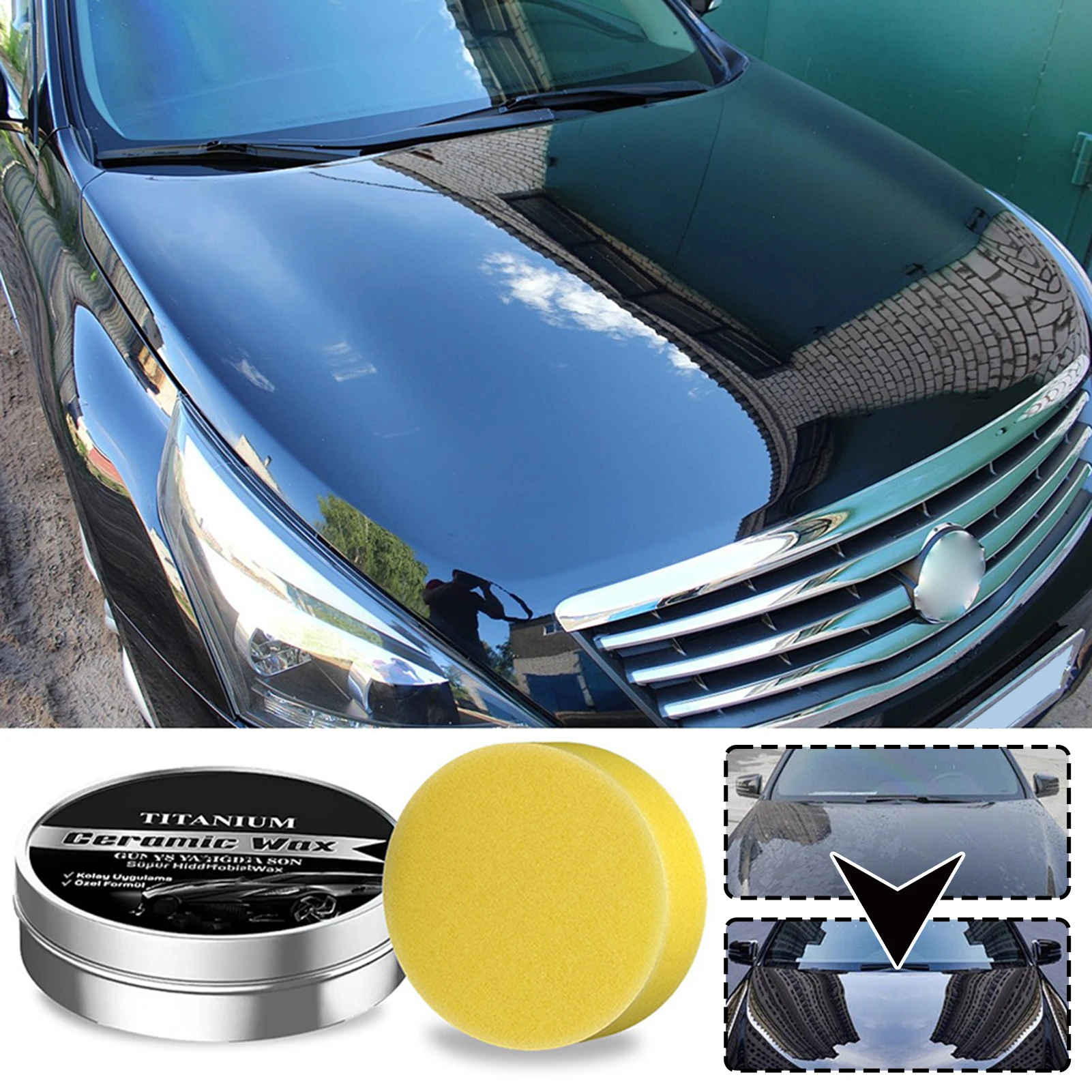 Полировальный воск для автомоб – обзор и цена Car Wax Ceramic Coating