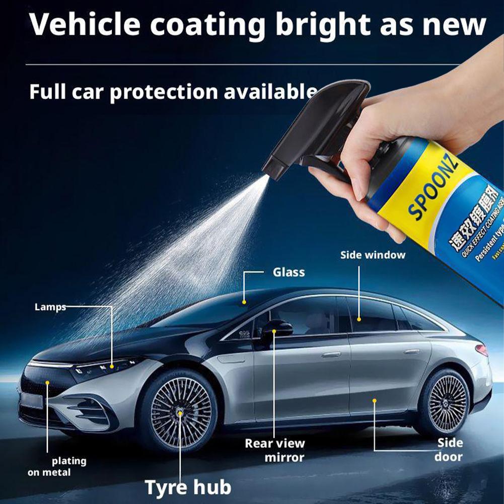 500 мл спрей для нанесения пок – обзор и цена Car Wax Ceramic Coating