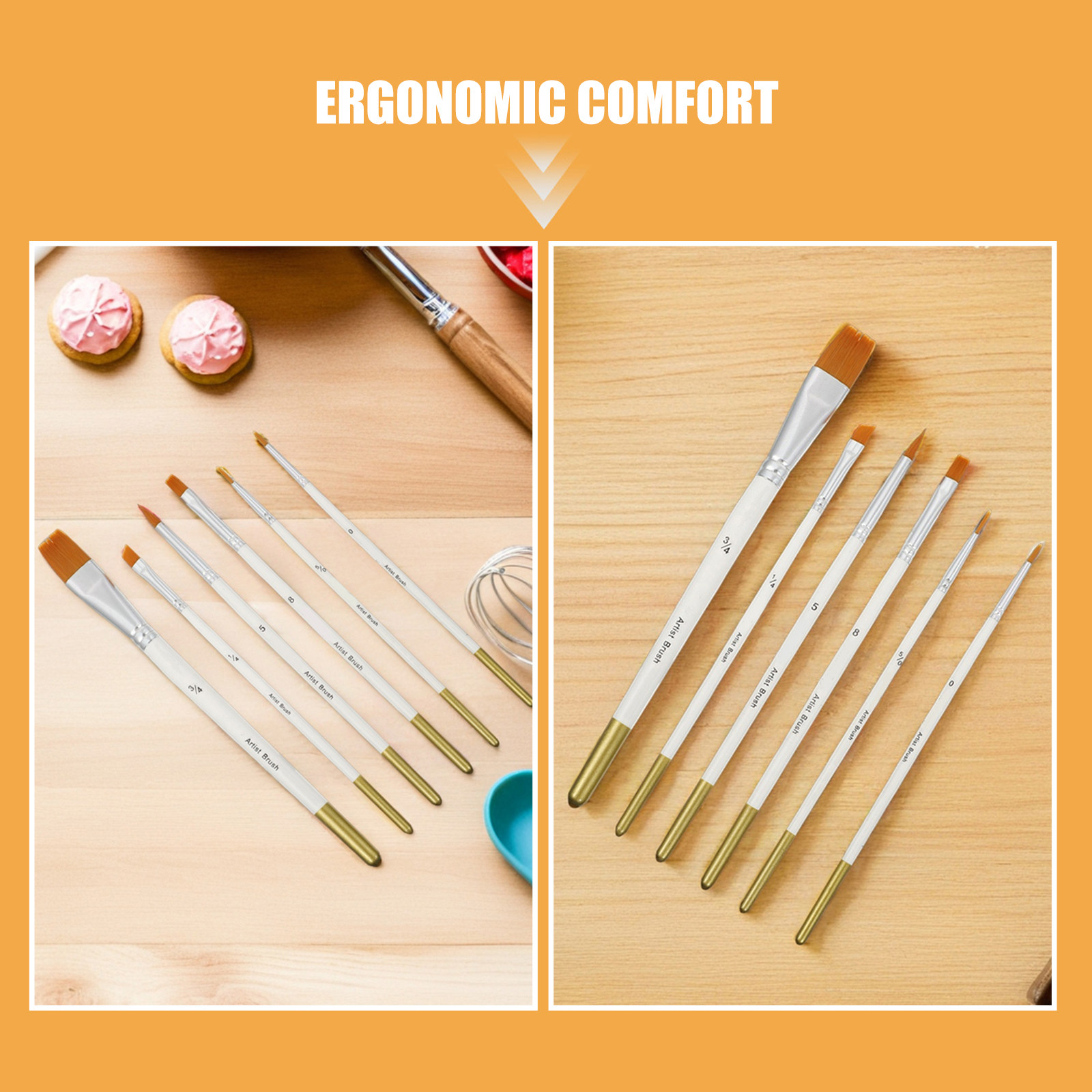 Набор из 12 кистей для декорир – обзор и цена Detailing Brush Set